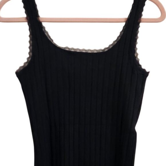 NWT J. Crew Pointelle Pajama Tank Top Black XS - Picture 6 of 6
